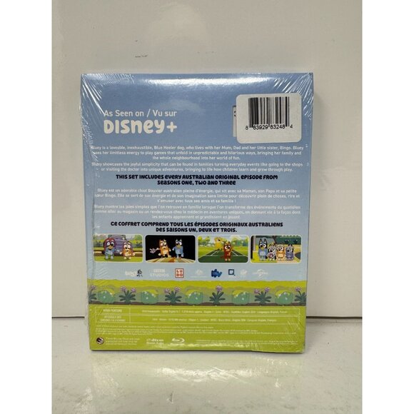 Bluey: Season 1-3 (Blu-ray) TV Series Brand New and Sealed!!! - Picture 3 of 3